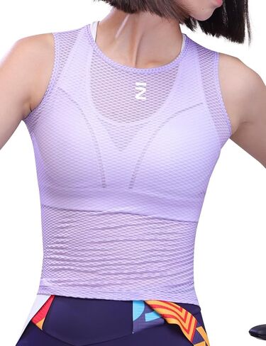 INBIKE Women's Cycling Base Layer Sleeveless, Quick Dry Cycling Jersey, Moisture Wicking Mesh Bike Undershirt Bicycle Summer in Saudi Arabia