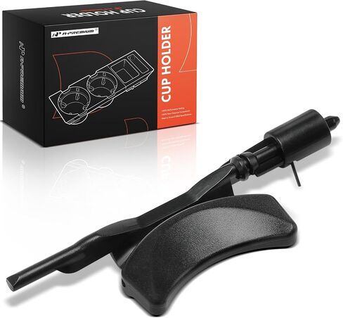A-Premium Cup Holder Compatible with Mercedes-Benz GLE300d, GLE350, GLE350d, GLE400, GLE43 GLE450 GL63 AMG, GLE500, GLE500e, GLE550, GLE550e, GLE63 AMG S, GL350, GL450, GL500, GL550, Right Side, Black in Saudi Arabia
