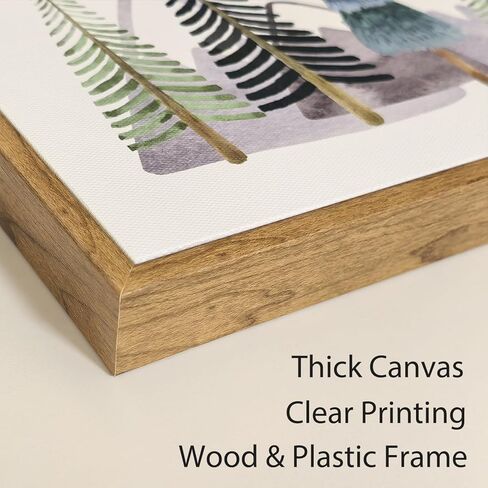 Howwii Inspirational Wall Art for Nursery Mountain Decor ، نفس إله الخلق الديكور المسيحي في غرفة الأطفال ، أول هدايا هدية معمودية للبنات (إطار بني) in Kuwait