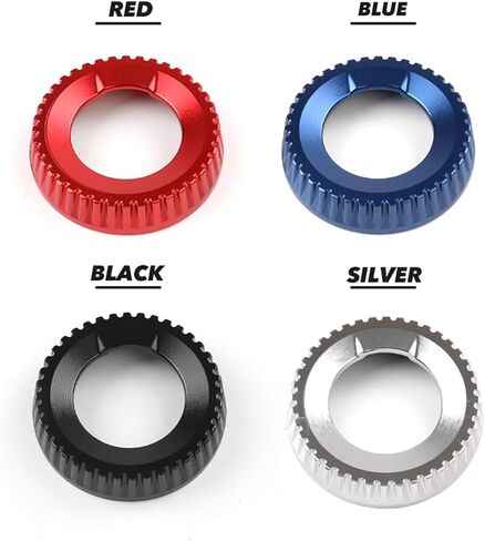 Compatible with Kia Sportage 2023-2025 Accessories Aluminium Alloy Gear Control Knob Cover (Red) in Saudi Arabia