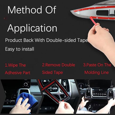 Compatible with Kia Sportage 2023-2025 Accessories Aluminium Alloy Gear Control Knob Cover (Red) in Saudi Arabia