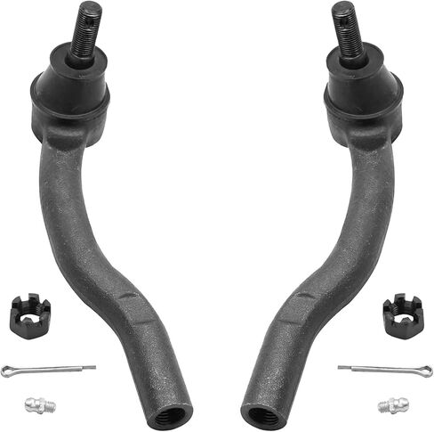 Detroit Axle - 10pc Front End Suspension Kit for 2007-2011 Toyota Camry 2 Lower Control Arms 2 Lower Ball Joints 4 Inner & Outer Tie Rods 2 Sway Bars 2008 2009 2010 Replacement in Saudi Arabia