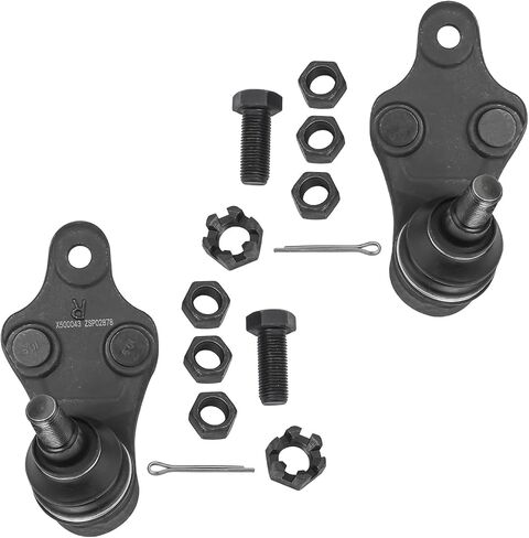 Detroit Axle - 10pc Front End Suspension Kit for 2007-2011 Toyota Camry 2 Lower Control Arms 2 Lower Ball Joints 4 Inner & Outer Tie Rods 2 Sway Bars 2008 2009 2010 Replacement in Saudi Arabia
