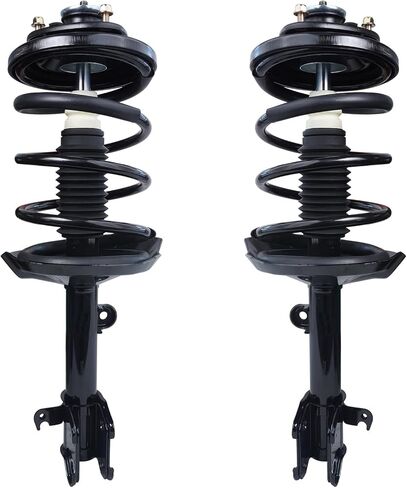 Detroit Axle - Front End 14pc Suspension Kit for 2003 2004 2005 Acura MDX, Struts w/Coil Springs Control Arms w/Ball Joints Tie Rod Ends Rear Shock Absorbers Front and Rear Sway Bars Replacement in Saudi Arabia