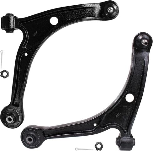 Detroit Axle - Front End 14pc Suspension Kit for 2003 2004 2005 Acura MDX, Struts w/Coil Springs Control Arms w/Ball Joints Tie Rod Ends Rear Shock Absorbers Front and Rear Sway Bars Replacement in Saudi Arabia