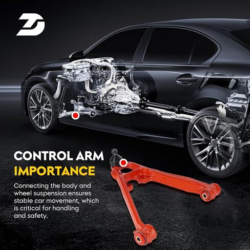 Front Lower Control Arm Suspension kit with Polyurethena Bushing Fit for Cadillac Escalade Esv Ext 07-14, Fit for Chevrolet Silverado 1500 Suburban 1500 07-13,for Sierra 1500 07-13 in Saudi Arabia