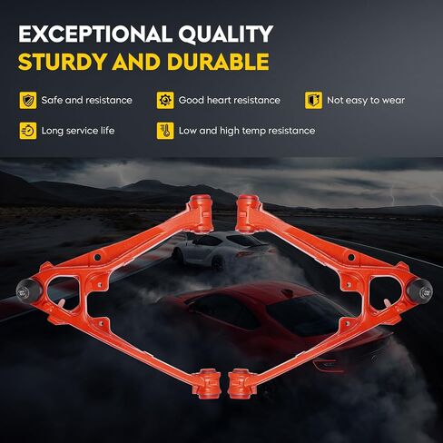 Front Lower Control Arm Suspension kit with Polyurethena Bushing Fit for Cadillac Escalade Esv Ext 07-14, Fit for Chevrolet Silverado 1500 Suburban 1500 07-13,for Sierra 1500 07-13 in Saudi Arabia