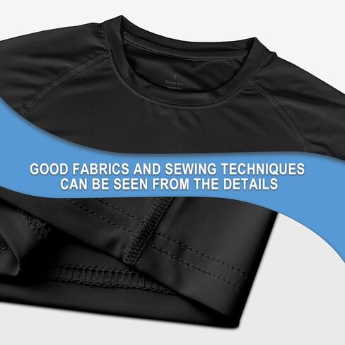 Riverruns Men's Fishing Shirt Short Sleeve UPF 50+ UV Sun Protection T-Shirt Rash Guard Swim Shirt #1024 in Kuwait