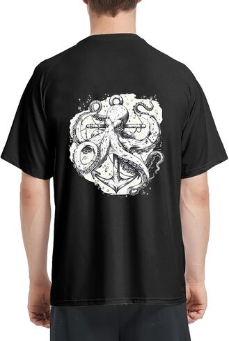 Riverruns Men's Fishing Shirt Short Sleeve UPF 50+ UV Sun Protection T-Shirt Rash Guard Swim Shirt #1024 in Kuwait