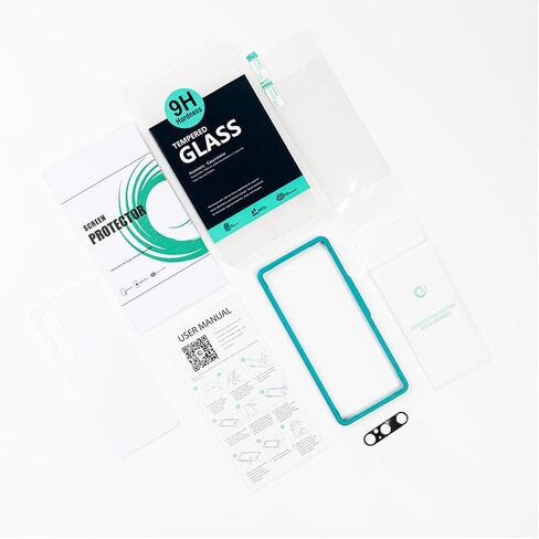 Ibywind 2 Pack Screen Protector For Sony Xperia 1 VI 5G 6.5",9H Hardness Tempered Glass,With 1Pc Camera Lens Protector,1Pc Back Carbon Fiber Film in Saudi Arabia