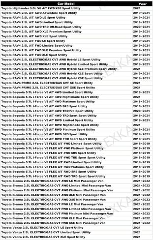 Rexka 25PCS Console Box Garnish أداة تقليم لوحة التجنيب كليف Fortener 90467-05171 متوافق مع تويوتا تاكوما TUNDRA CAMRY AVALON in Saudi Arabia
