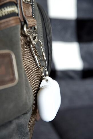 JURA Anchor for All Apple AirPods - Black Carabiner - Black Carbon Fiber Anchor - Lightning & USB-C in Saudi Arabia