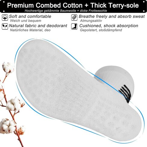 Anti-slip Soccer Socks Men Women Cushion Cotton Breathing Grip Sports Socks Rugby Yoga Baseball Hiking Running in Saudi Arabia