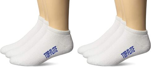 Top Flite Mens Sport Full Cushion Low Cut Socks 6 Pair Pack in Saudi Arabia