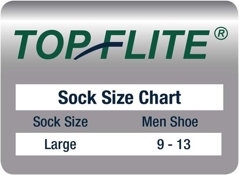 Top Flite Mens Sport Full Cushion Low Cut Socks 6 Pair Pack in Saudi Arabia