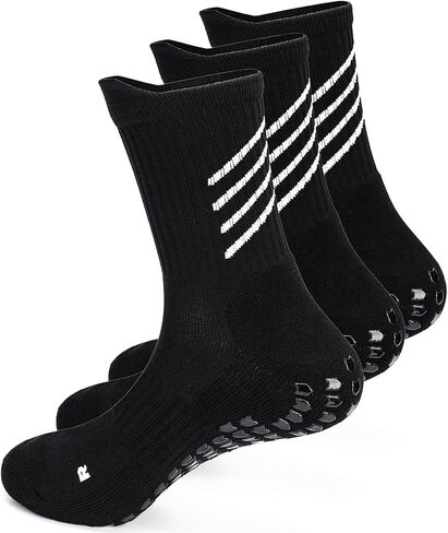 Anti-slip Soccer Socks Men Women Cushion Cotton Breathing Grip Sports Socks Rugby Yoga Baseball Hiking Running in Saudi Arabia