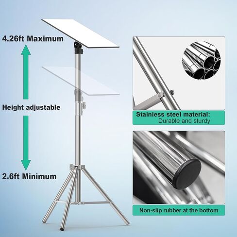 Starlink Tripod Stand Gen 3, Stainless Steel Starlink Mount for Standard 4/4X/V3, Includes Pipe Adapter, Height 1.64Feet, Portable Antenna Starlink Accessories in Kuwait