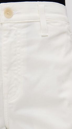 AG Adriano Goldschmied Women's Fiona Hise Rise Barrel Chino in Sulfur Misty Grey Pants in Kuwait