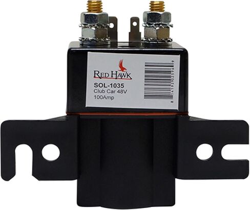 Red Hawk SOL-1035 Solenoid Compatible With/Replacement For Club Car 1995 and newer, electric 101908701 Golf Carts in Saudi Arabia