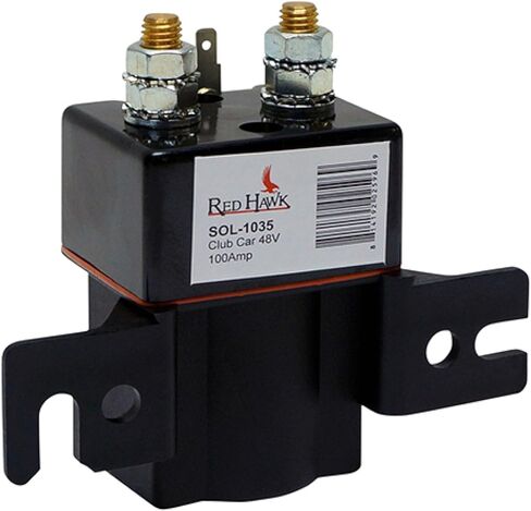 Red Hawk SOL-1035 Solenoid Compatible With/Replacement For Club Car 1995 and newer, electric 101908701 Golf Carts in Saudi Arabia