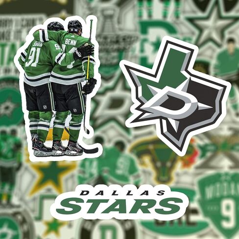 26 PCS Set of Dallas Vinyl Stars Stickers Pack Dallas Decal Stars 2-2.5 inches in Kuwait