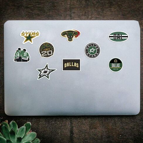 26 PCS Set of Dallas Vinyl Stars Stickers Pack Dallas Decal Stars 2-2.5 inches in Kuwait
