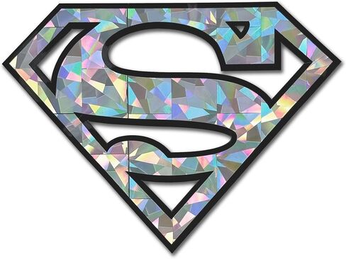 Elektroplate مرخص رسميًا من الكوميديا DC Superman Superman Red Redect Mucal (3.85 "× 2.85") جميع ملصقات فينيل الطقس للسيارة وزجاجة المياه والكمبيوتر المحمول والكمبيوتر اللوحي والبرودة والهاتف والمزيد | صنع في الولايات المتحدة in Kuwait