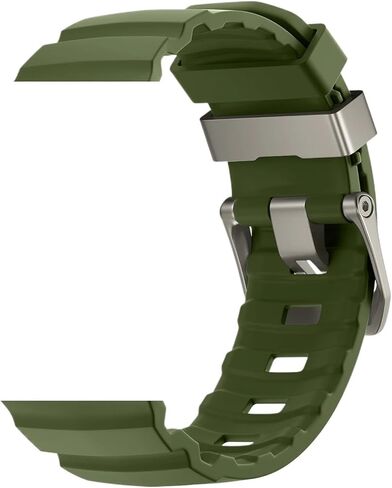 Sport Silicone Band for Watch Ultra 2 10 9 8 7 6 SE 5 4 STIP STRAP لـ IWatch 44mm 45mm 46mm 49mm in Kuwait