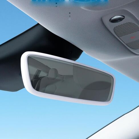 3 PCS Center Console Accessories متوافقة مع Tesla Model 3 | Y 2023 2022 2021 & Model Y 2024 حصيرة تغطية لشاشة لمس مساحة الشحن والخلفي مرآة الرؤية المحمية in Kuwait