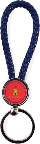 Sigma Phi Delta Fraternity Keychain Round Key Chain Keyring in Kuwait