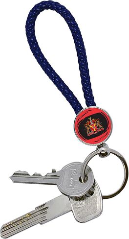 Sigma Phi Delta Fraternity Keychain Round Key Chain Keyring in Kuwait