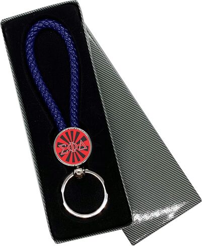 Sigma Phi Delta Fraternity Keychain Round Key Chain Keyring in Kuwait