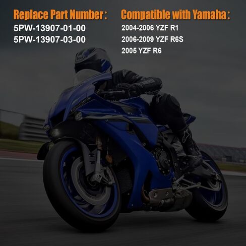 2004-2009 Fuel Pump Assembly Compatible for Yamaha YZF-R1 2004-2006, YZF-R6 2005, YZF-R6S 2006-2009, Replaces 5PW-13907-03-00 101961-7791 in Saudi Arabia
