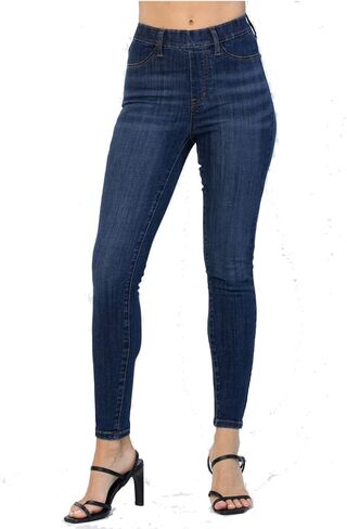 Judy Blue High Waist Patch Pocket Pull-On Skinny Jeans, 88539 in Saudi Arabia