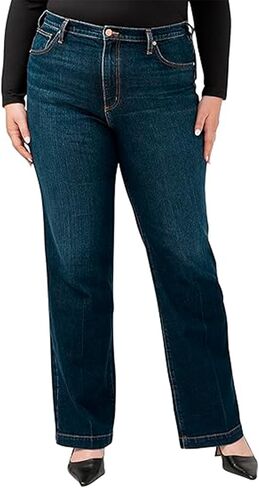 Silver Jeans Co. Women's Plus Size Highly Desirable High Rise Trouser Leg Jeans in Saudi Arabia