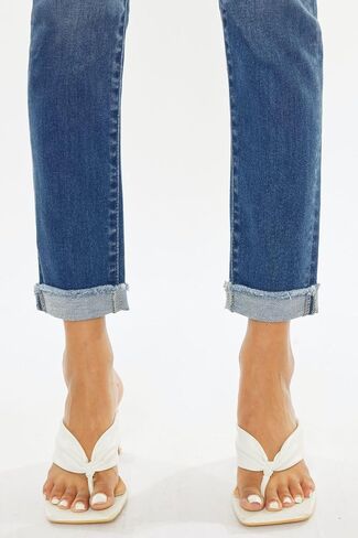 SALT TREE Kancan - Janice High Rise Cigarette Leg Jeans - Essential, KC20000 in Kuwait