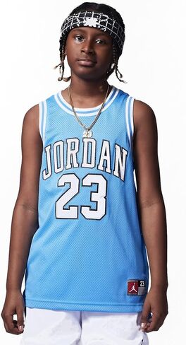 Jordan Boy's 23 Jersey (Big Kids) White XL (20 Big Kid) in Saudi Arabia