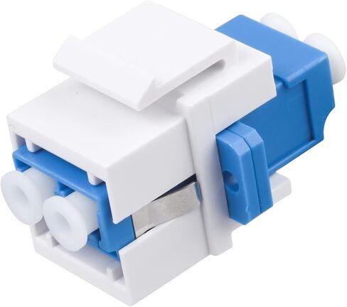 36-Pack Fiber Optic Coupler Keystone Jack Wall Plate Insert for Simplex SC or Duplex LC Couplers (Coupler not Included) in Saudi Arabia