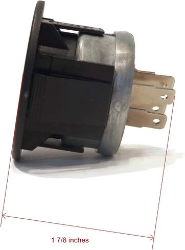 The ROP Shop | Ignition Starter Switch & Key for Murray 020729, 020729MA, 20729, 420729 in Saudi Arabia