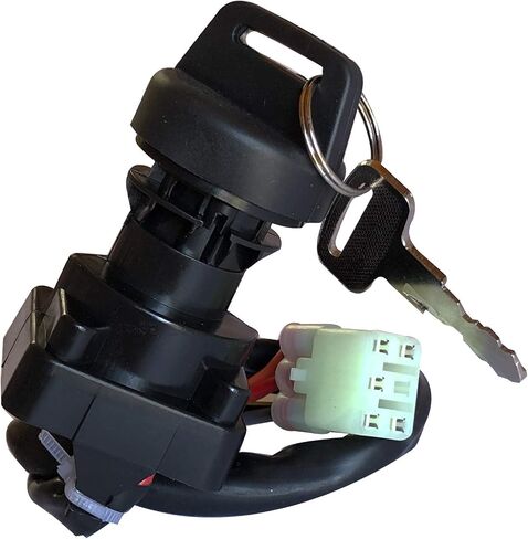 Ignition Key Switch compatible with Suzuki EIGER 400 AUTO 4WD LT-A400F / LT-A400FC 2002-2007 in Saudi Arabia