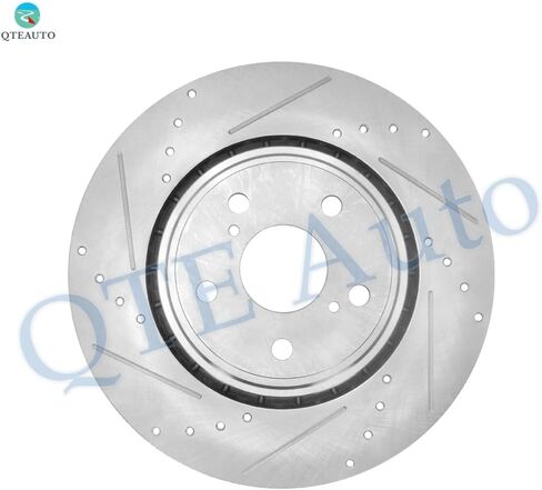 PM Auto Front Drilled Slotted Disc Brake Rotors For 2010-2015 Lexus RX350 Japan Built in Saudi Arabia