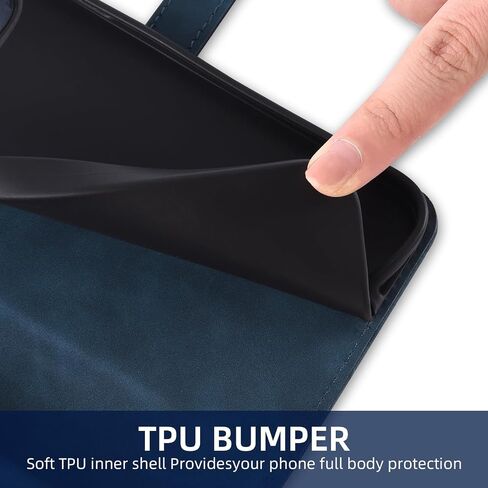 علبة الهاتف لـ Tracfone Blu View Speed ​​5G B1550VL Wallet Wallet مع واقي الشاشة وحزام معصم Crossbody Leather Pattern Pattern zipper redit in Saudi Arabia