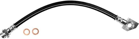 خرطوم هيدروليكي للفرامل اليمنى واليسرى - 2pcs خطوط الفرامل البديلة خراطيم فرامل مجموعة zgywautoparts لشيفروليه كورفيت 5.7L 1988-1992 in Saudi Arabia