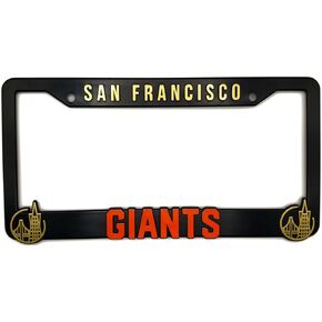 حامل لوحة ترخيص لوحة ترخيص لسان فرانسيسكو عمالقة لوحة رخصة إطار الحصرية لوحة ترخيص ثلاثية الأبعاد in Kuwait