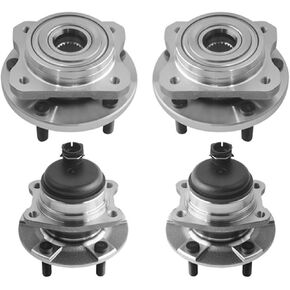 PM Auto Set of 4 Front-Rear Wheel Hub Bearing Assembly Replacement For 2001-2007 Chrysler Town & Country in Saudi Arabia