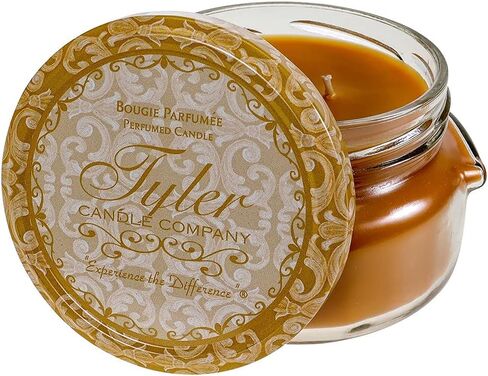 Tyler Glass Jar Candle - 22 Oz Long Burning Scented Candle – Pumpkin Spice Fragrance in Saudi Arabia