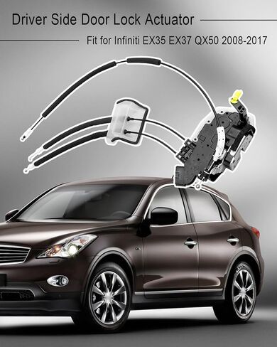 Front Driver Side Door Lock Latch Actuator Fit for Fit for Infiniti EX35 EX37 QX50 2008-2017 Replace 80501-1BA0A Front Left Door Lock Actuator in Saudi Arabia