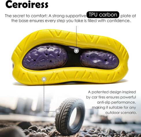 Unisex Slip on Clogs EVA Slides Hollow Sandals Shoes Outdoor | Futuristic Platform Recovery Cool in Saudi Arabia