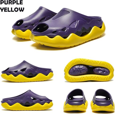 Unisex Slip on Clogs EVA Slides Hollow Sandals Shoes Outdoor | Futuristic Platform Recovery Cool in Saudi Arabia