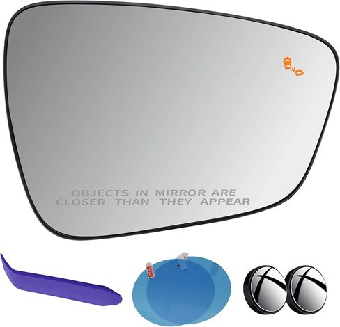 EAP Passenger Side Mirror Glass Compatible with Ford Escape 2020-2025, Heated with Blind Spot CJ5Z17K707C FO1325164 in Saudi Arabia